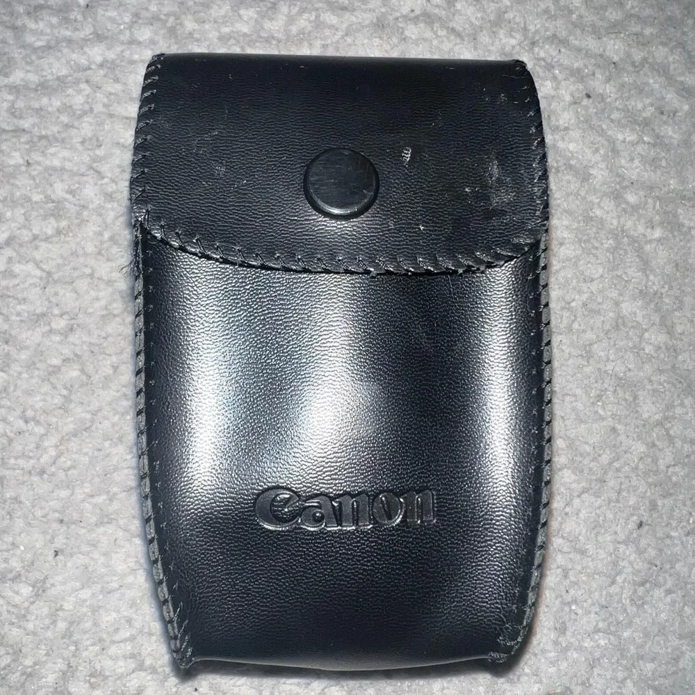 VTG Canon Speedlite 188A 35mm SLR Camera Shoe Mount Electronic Flash With Case